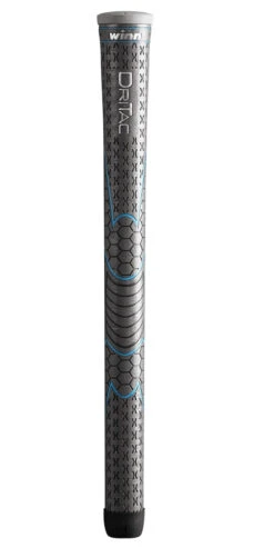 Winn Dri-Tac Performance Soft Golf Grip - Undersize 7 Winn Dri-Tac Performance Soft Golf Grip - Undersize -Wilson Shop Dri Tac Gray Undersize Single