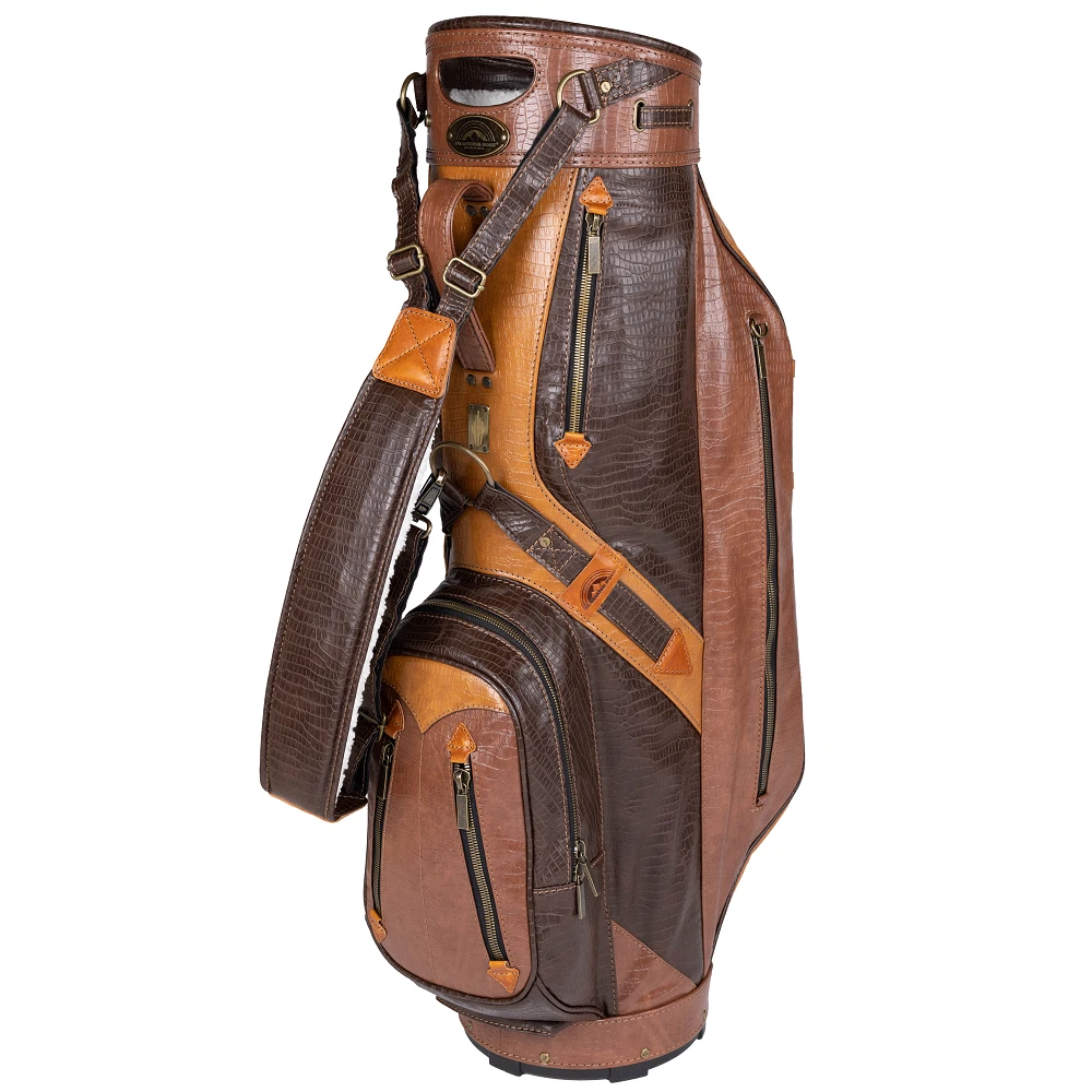 Sun Mountain 2023 Dundee Leather Cart Bag 1 Sun Mountain 2023 Dundee Leather Cart Bag