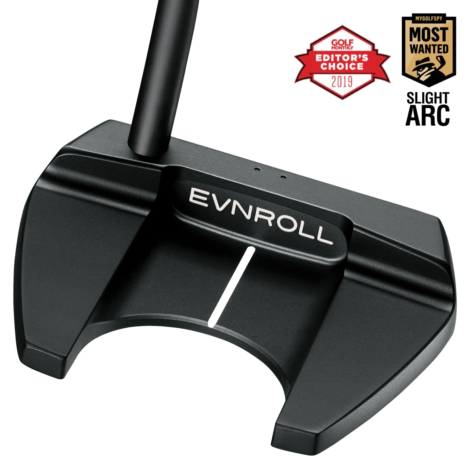EVNRoll Golf ER5B Black Winged Mallet Putter 1 EVNRoll Golf ER5B Black Winged Mallet Putter