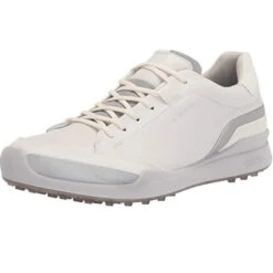 Ecco BIOM Hybrid Spikeless Golf Shoes -Wilson Shop EccoHybridBiomLaced White0