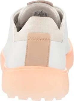 ECCO Ladies Golf Tray Golf Shoes -Wilson Shop EccoLadiesTray WhitePeach2