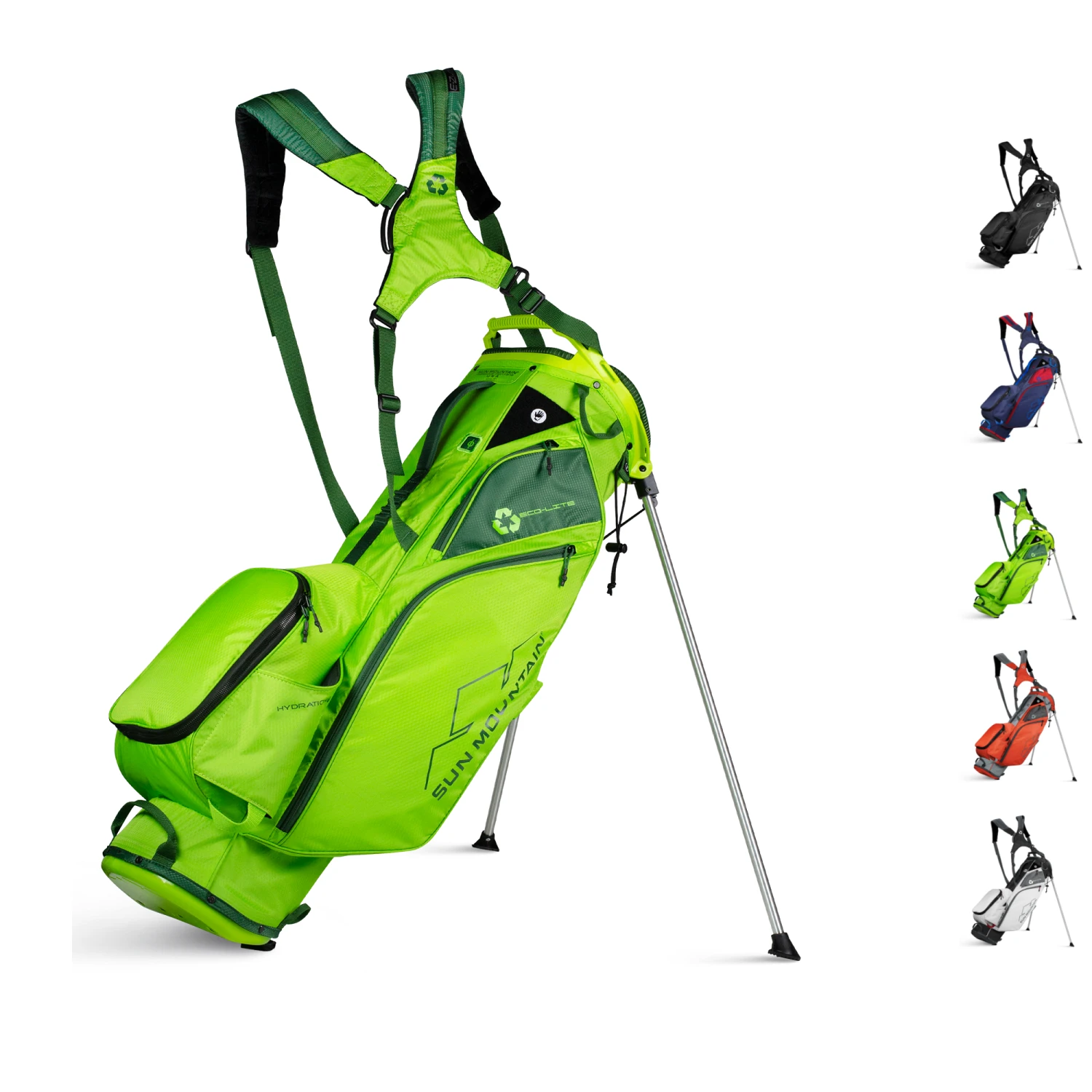 Sun Mountain Golf 2021 Eco-Lite Stand Carry Bag 1 Sun Mountain Golf 2021 Eco-Lite Stand Carry Bag