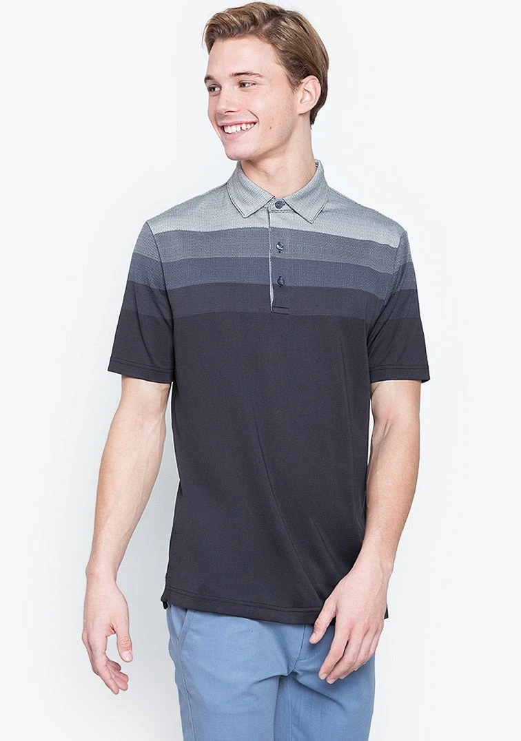 Callaway Jack Nicklaus Black Label By Perry Ellis Engineered Jacquard Polo Shirts 3 Callaway Jack Nicklaus Black Label By Perry Ellis Engineered Jacquard Polo Shirts - Image 3