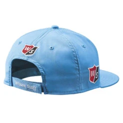 Wilson Staff Golf Flat Brim Tour Caps - Assorted Colors 21 Wilson Staff Golf Flat Brim Tour Caps - Assorted Colors -Wilson Shop Flat Brim Blue 2