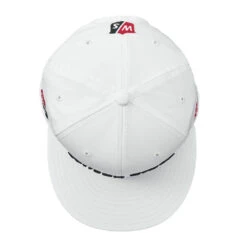 Wilson Staff Golf Flat Brim Tour Caps - Assorted Colors 28 Wilson Staff Golf Flat Brim Tour Caps - Assorted Colors -Wilson Shop Flat Brim White 3