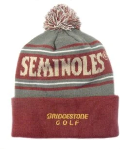 Bridgestone Golf NCAA Beanies Caps -Wilson Shop Florida State Seminoles 2