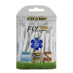 Champ Fly Tees 3.25" Plastic Golf Tees -Wilson Shop Flytee 3.25 white