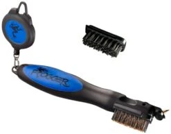 Frogger Golf BrushPro Retractable Golf Club Brush With Groove Cleaner 12 Frogger Golf BrushPro Retractable Golf Club Brush With Groove Cleaner -Wilson Shop Frogger Original Club Brush Blue