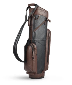 Sun Mountain Golf Leather Cart Bag 16 Sun Mountain Golf Leather Cart Bag -Wilson Shop G823526LeatherCartBlack Brown