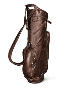 Sun Mountain Golf Leather Cart Bag 13 Sun Mountain Golf Leather Cart Bag -Wilson Shop G823533LeatherCartBrown Khaki
