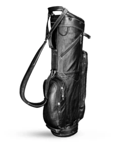 Sun Mountain Golf Leather Cart Bag 14 Sun Mountain Golf Leather Cart Bag -Wilson Shop G823540LeatherCartBlack White