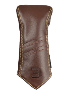 Sun Mountain Golf Leather Head Covers -Wilson Shop G823724Brown KhakiStripe3