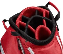 Top-Flite Golf Gamer Cart Bag 37 Top-Flite Golf Gamer Cart Bag -Wilson Shop Gamer2022Red3