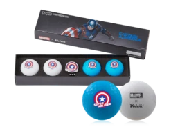Volvik Marvel Limited Edition Marvel Golf Ball Gift Packs 16 Volvik Marvel Limited Edition Marvel Golf Ball Gift Packs -Wilson Shop Gift Pack 2.0 Captain America