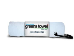 Clip Wipes Microfiber Golf Greens Towel 22 Clip Wipes Microfiber Golf Greens Towel -Wilson Shop Greens Towels Pure White