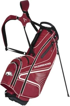 NCAA Collegiate The Gridiron III Team Effort Stand Bag -Wilson Shop Gridiron III Stand Bag Arkansas Razorbacks