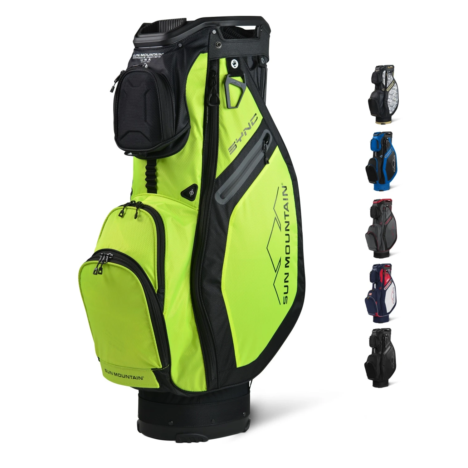 Sun Mountain Golf 2021 Sync Cart Bag 1 Sun Mountain Golf 2021 Sync Cart Bag