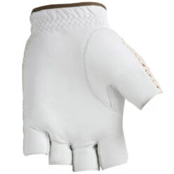 HJ Golf Half Finger Cotton Knit & Leather Gloves 5 HJ Golf Half Finger Cotton Knit & Leather Gloves -Wilson Shop HJ Golf Half Finger Glove 2