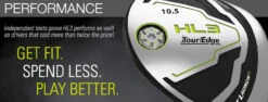 Tour Edge HL3 Hot Launch 3 Driver 11 Tour Edge HL3 Hot Launch 3 Driver -Wilson Shop HL3 Driver Adj 1