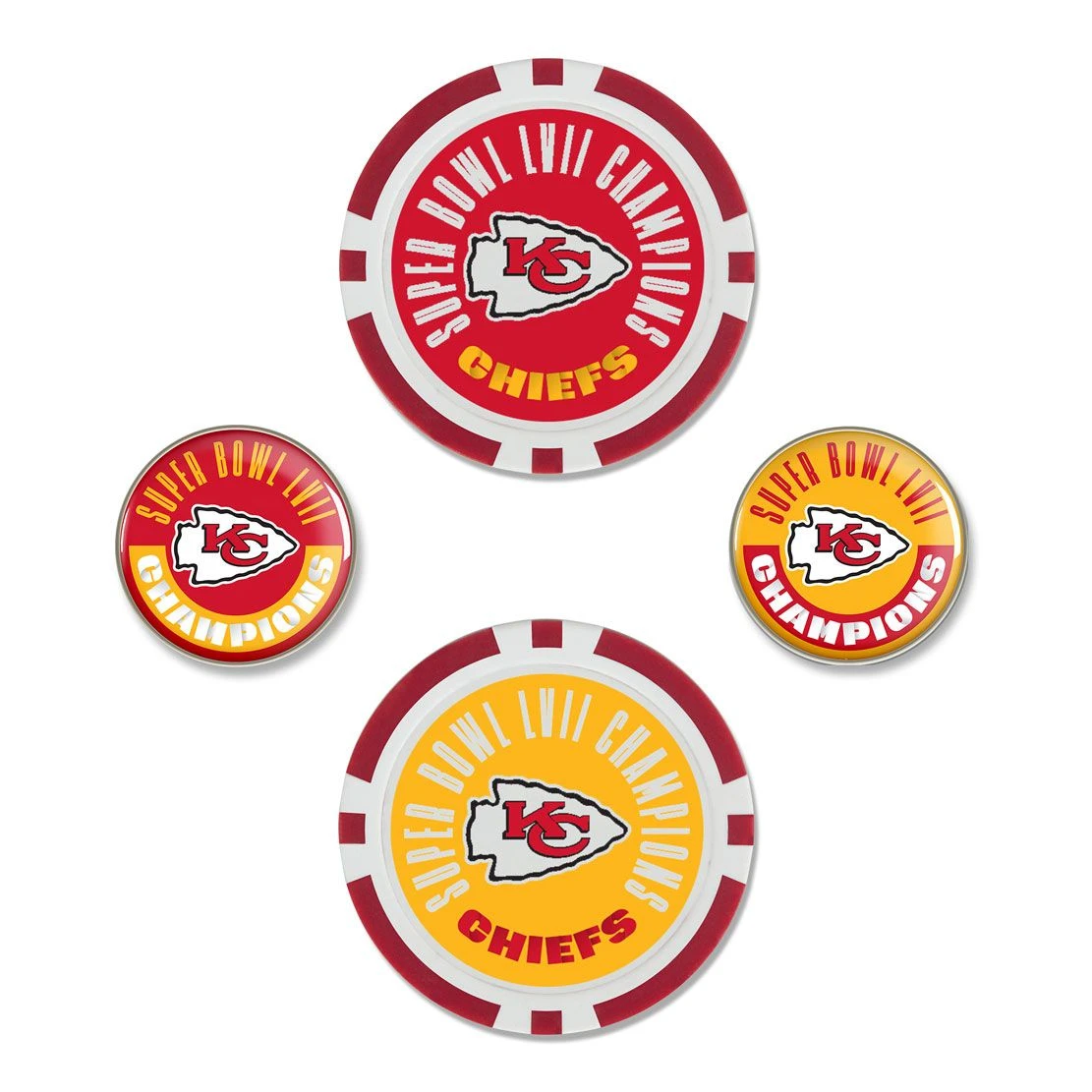 WinCraft NFL Ball Marker Set 1 WinCraft NFL Ball Marker Set
