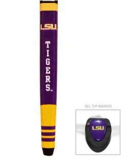 Team Golf NCAA Collegiate Putter Grips With Magnetic Ball Marker -Wilson Shop LSU Tigers PutterGrip 44401 125