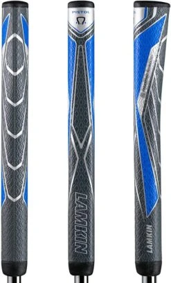 Lamkin SinkFit PU Putter Grips - Blue/Gray 16 Lamkin SinkFit PU Putter Grips - Blue/Gray -Wilson Shop LamkinSinkFitPU Pistol0
