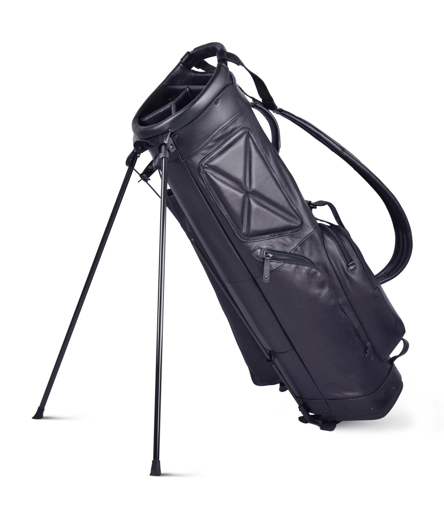 Sun Mountain Golf Leather Carry Stand Bag 7 Sun Mountain Golf Leather Carry Stand Bag - Image 7