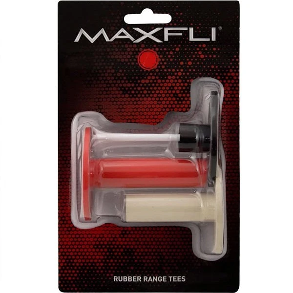 Maxfli Multi-Length Rubber Range Tees - 3 Pack 1 Maxfli Multi-Length Rubber Range Tees - 3 Pack