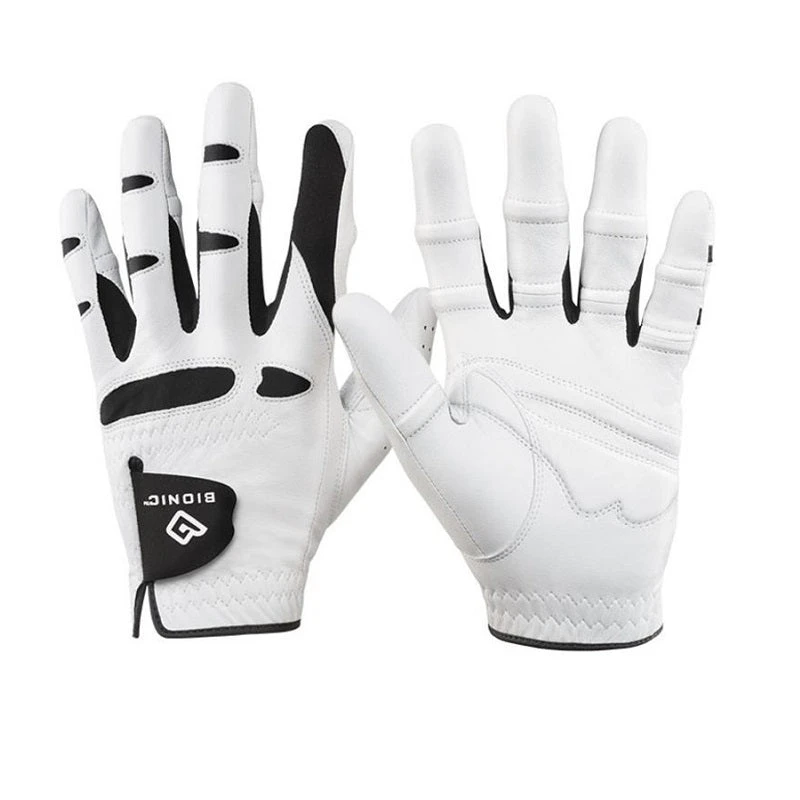Bionic Men's StableGrip With Natural Fit White Golf Glove 1 Bionic Men's StableGrip With Natural Fit White Golf Glove