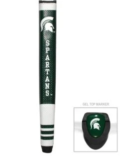 Team Golf NCAA Collegiate Putter Grips With Magnetic Ball Marker -Wilson Shop MichiganState Spartans PutterGrip 44401 131