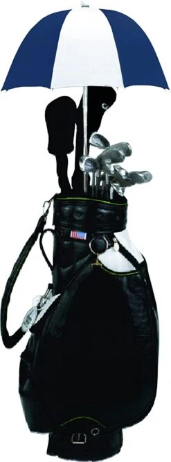 Rain Caddy Golf Bag Umbrella -Wilson Shop NavyWhite0