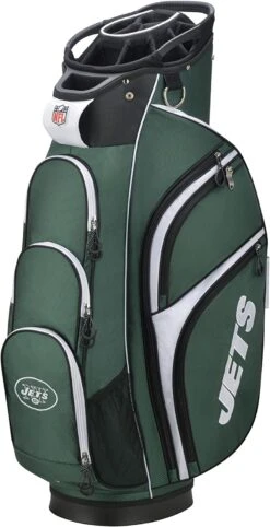 WIlson NFL Licensed Xtra Golf Cart Bags (Previous Model) 35 WIlson NFL Licensed Xtra Golf Cart Bags (Previous Model) -Wilson Shop NewYorkJetsCartBag