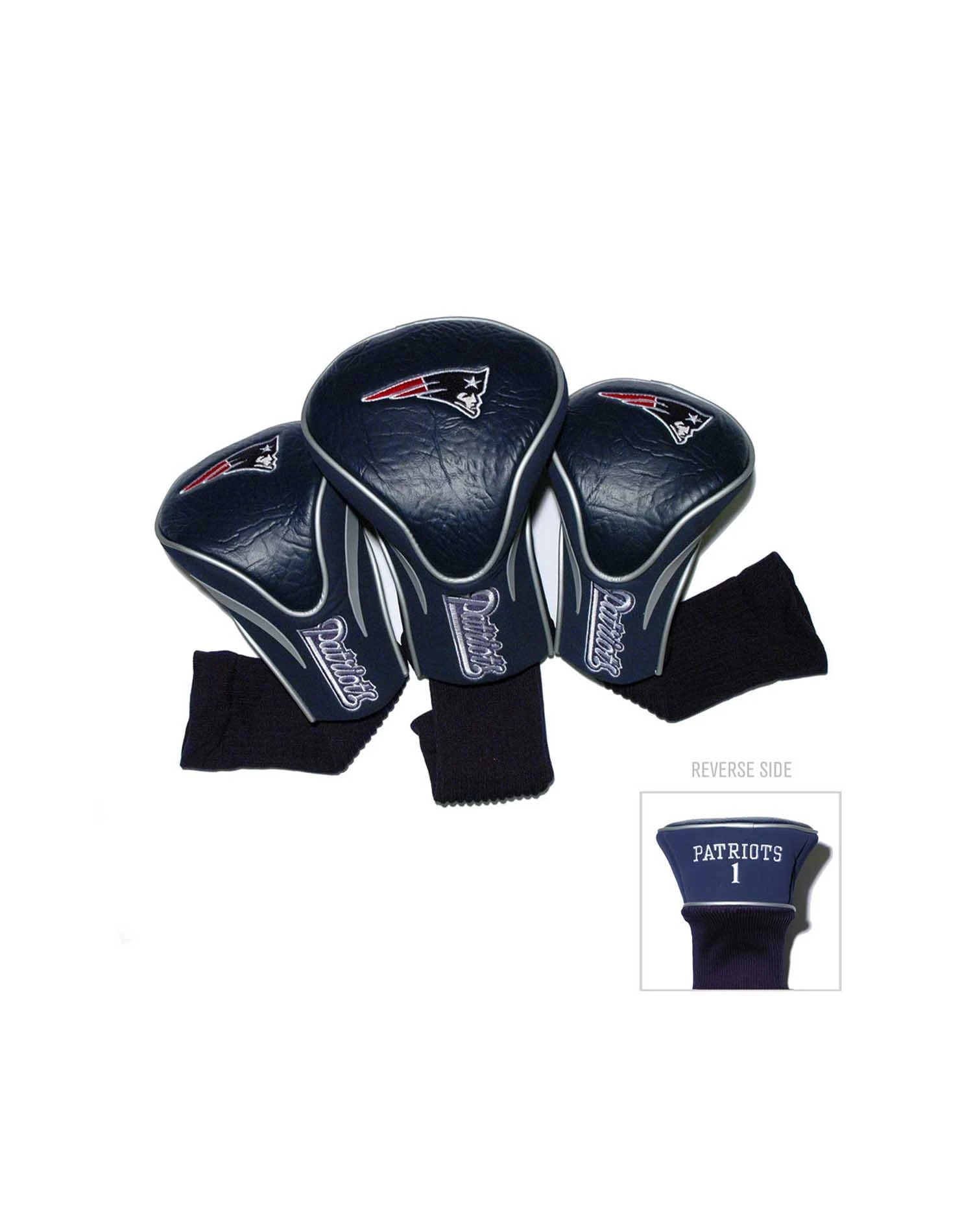 Team Golf 3 Pack NFL Golf Club Headcovers Driver Fairway Hybrid 2 Team Golf 3 Pack NFL Golf Club Headcovers Driver Fairway Hybrid - Image 2