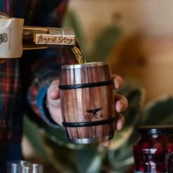 Orca 12oz Oak Wood Grain Barrel -Wilson Shop OakWoodGrainBarrel 4
