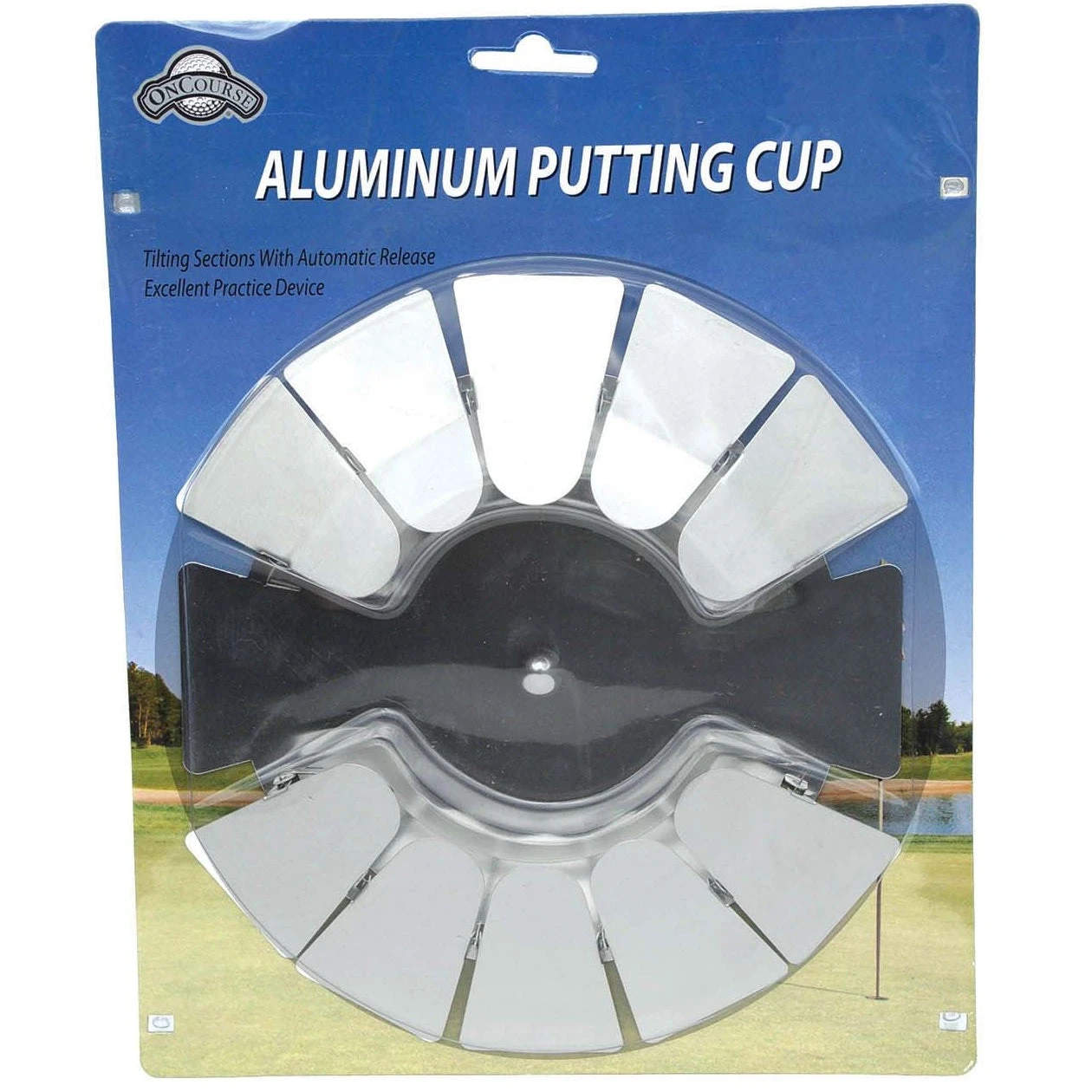 OnCourse Golf Aluminum Putting Cup Disk 1 OnCourse Golf Aluminum Putting Cup Disk