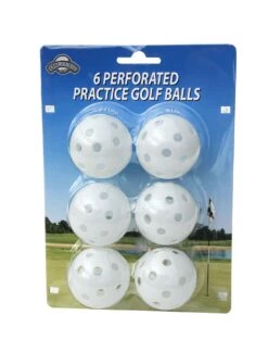 OnCourse Golf Perforated Practice Golf Balls -Wilson Shop OnCourse Perferated Golf Balls 13011