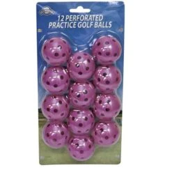 OnCourse Golf Perforated Practice Golf Balls -Wilson Shop OnCourse Perferated Golf Balls 13071