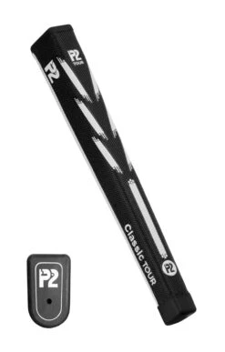 P2 Classic Tour Putter Grips -Wilson Shop P2 Classic Tour Black White