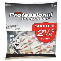Pride Professional Tee System ProLength Golf Tees -Wilson Shop PTS ProLength Red 25