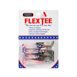 FlexTee Flexible Golf Tees - 8 Pack - Multi Heights 7 FlexTee Flexible Golf Tees - 8 Pack - Multi Heights -Wilson Shop PatriotFlexTee8pack