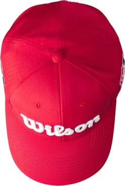 Wilson Performance Mesh Hat 35 Wilson Performance Mesh Hat -Wilson Shop PerformanceMesh 2023 Red 3