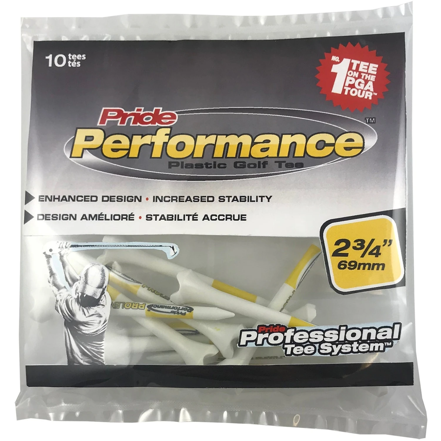 Pride Performance Plastic PTS Golf Tees 3 Pride Performance Plastic PTS Golf Tees - Image 3