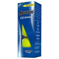 Srixon Q-Star Golf Balls -Wilson Shop Q StarYellow4