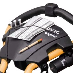 Clicgear Golf 3-Wheel Rovic Swivel Push Cart Model RV1s 24 Clicgear Golf 3-Wheel Rovic Swivel Push Cart Model RV1s -Wilson Shop RV1S Peach 2