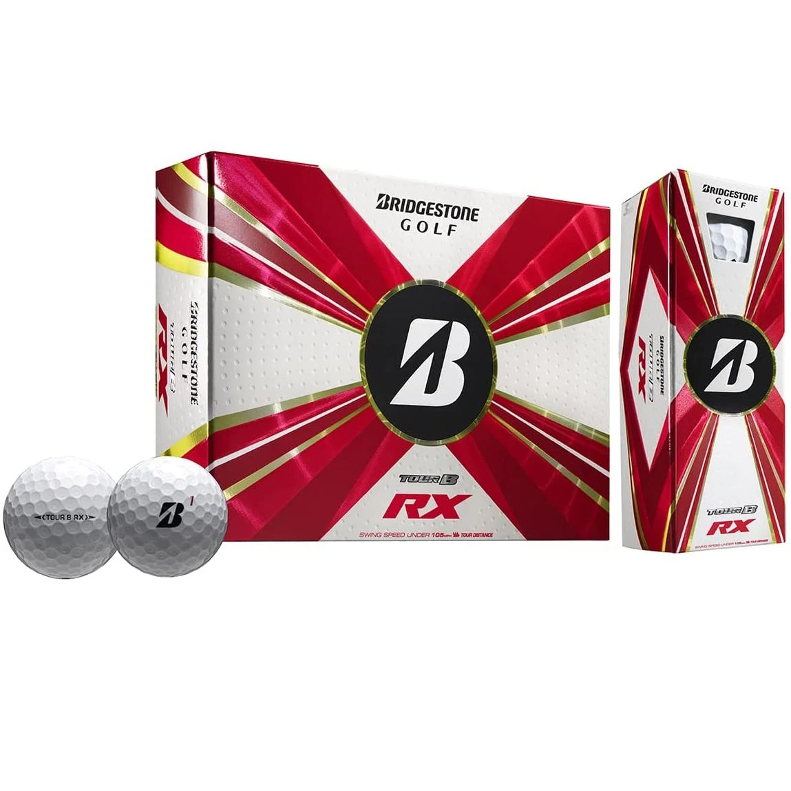 Bridgestone Tour B RX Golf Balls 1 Bridgestone Tour B RX Golf Balls