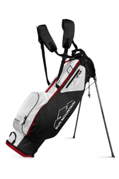 Sun Mountain Golf 2022 UltraLight 2.5+ 4-Way Stand Carry Bag 21 Sun Mountain Golf 2022 UltraLight 2.5+ 4-Way Stand Carry Bag -Wilson Shop SM25Black White Red