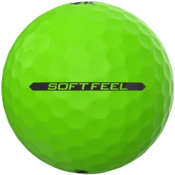 Srixon Soft Feel Brite Matte Color Golf Balls -Wilson Shop SOFTFEEL13BRITEGREEN SIDEMARK