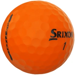 Srixon Soft Feel Brite Matte Color Golf Balls -Wilson Shop SOFTFEEL13BRITEORANGE HERO