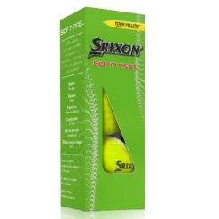 Srixon Soft Feel Golf Balls -Wilson Shop SOFTFEEL13Sleeve TourYellow FLIP reflection