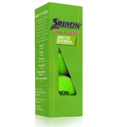 Srixon Soft Feel Brite Matte Color Golf Balls -Wilson Shop SOFTFEELBriteGreen13 Sleeve FLIP reflection